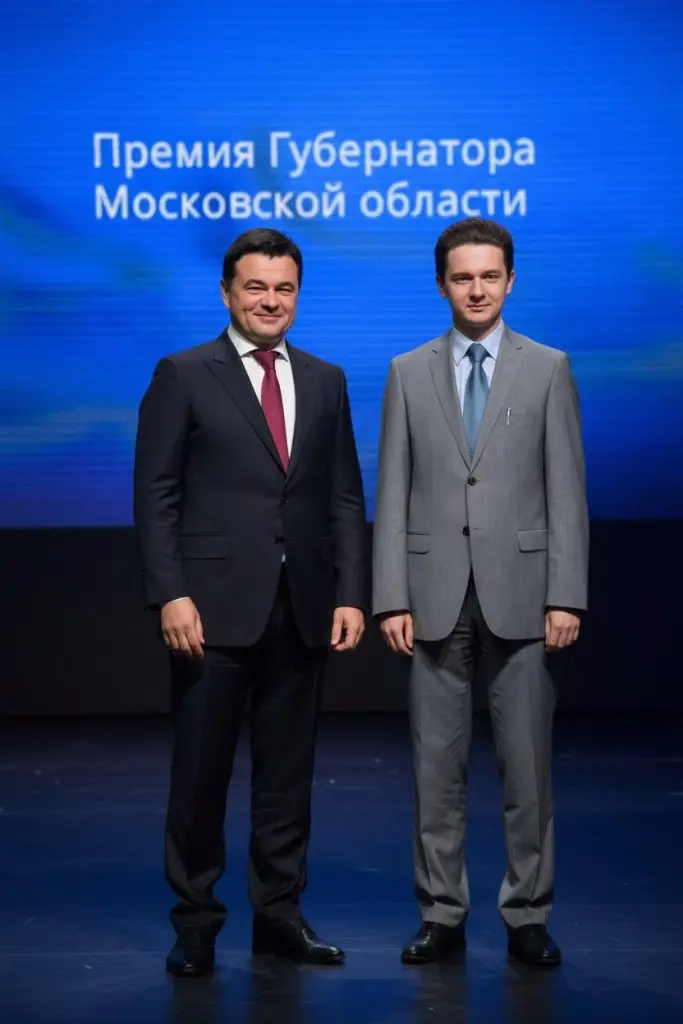 Andrey Vorobyov, Governor of the Moscow Region, and Vladislav Naganov